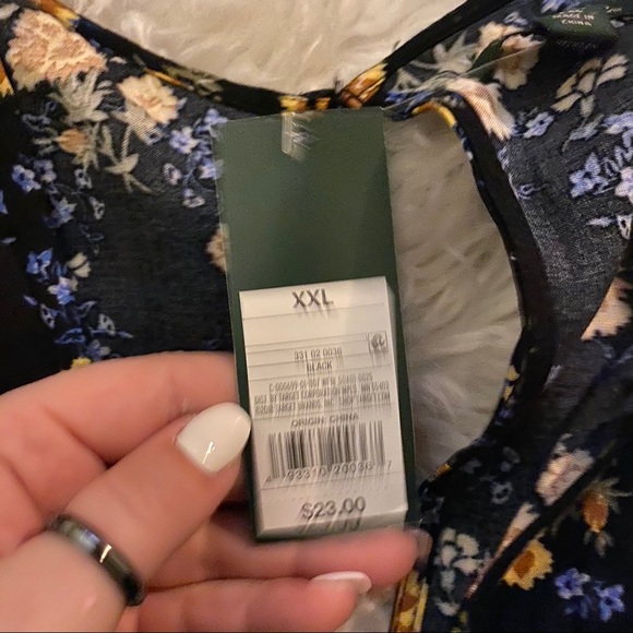 Floral crop top - Picture 3 of 5